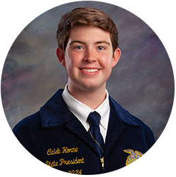 Caleb Horne of Morrison FFA Elected to Lead Oklahoma FFA Officer